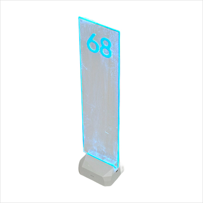 Tischnummernaufsteller LED_seite